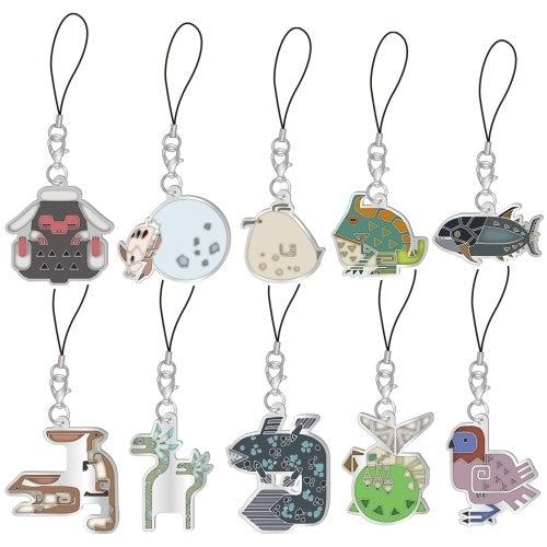 MONSTER HUNTER ICEBORNE STAINED GLASS VOLUME 1 TRADING STRAP Anime Pop