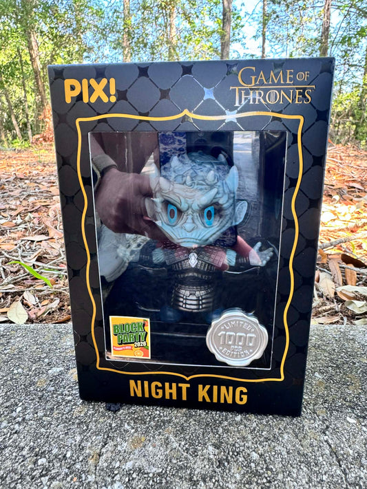 [Thrilljoy] [MEGACON Block Party] Game of Thrones Night King HERO LE1000 PIX Vinyl Figure with Protector Ralphie's Funhouse