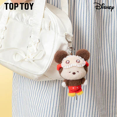 [In Stock] MINISO Disney Squinting Sleepwear Series Plush Keychains Gift Blind Box Ralphie's Funhouse