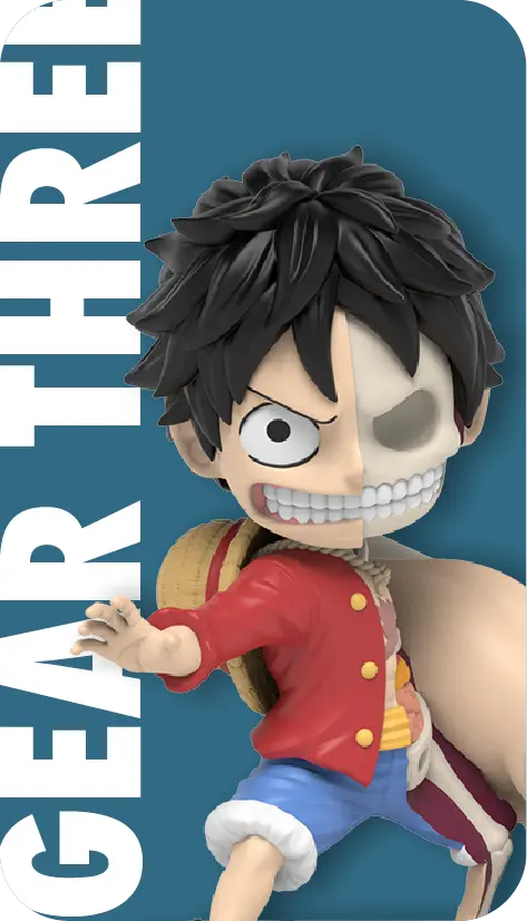 Freeny's Hidden Dissectibles: One Piece (Luffy’s Gears Edition) Blind Box (1 Blind Box) Super Anime Store