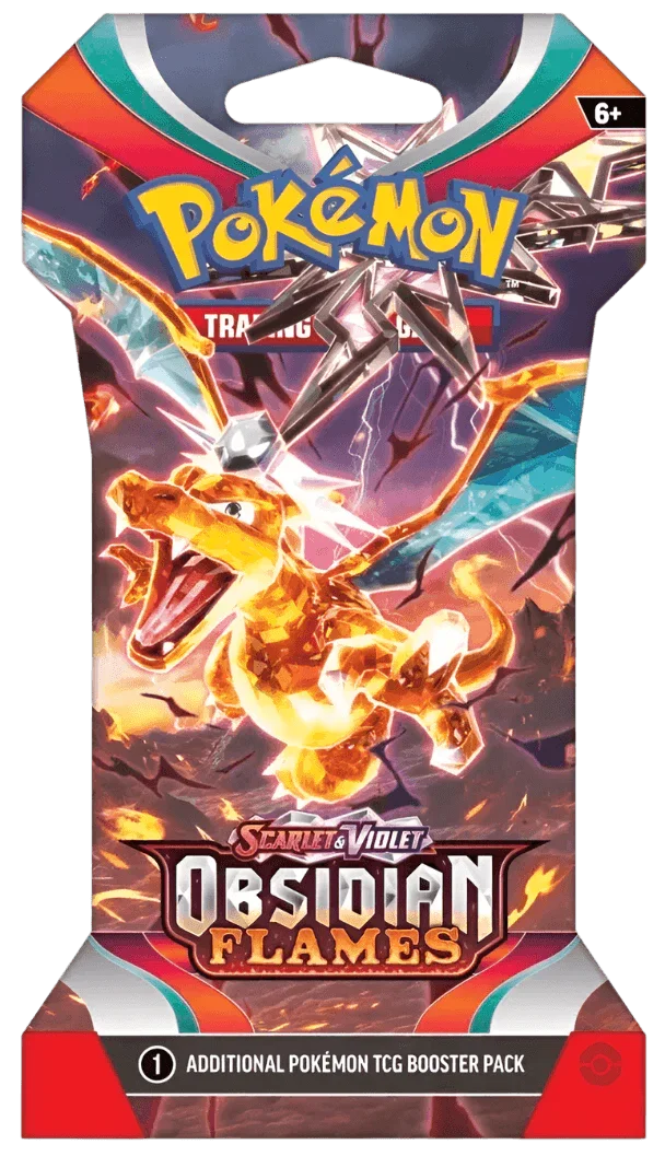 Scarlet & Violet: Obsidian Flames - Sleeved Booster Pack Trading Card World