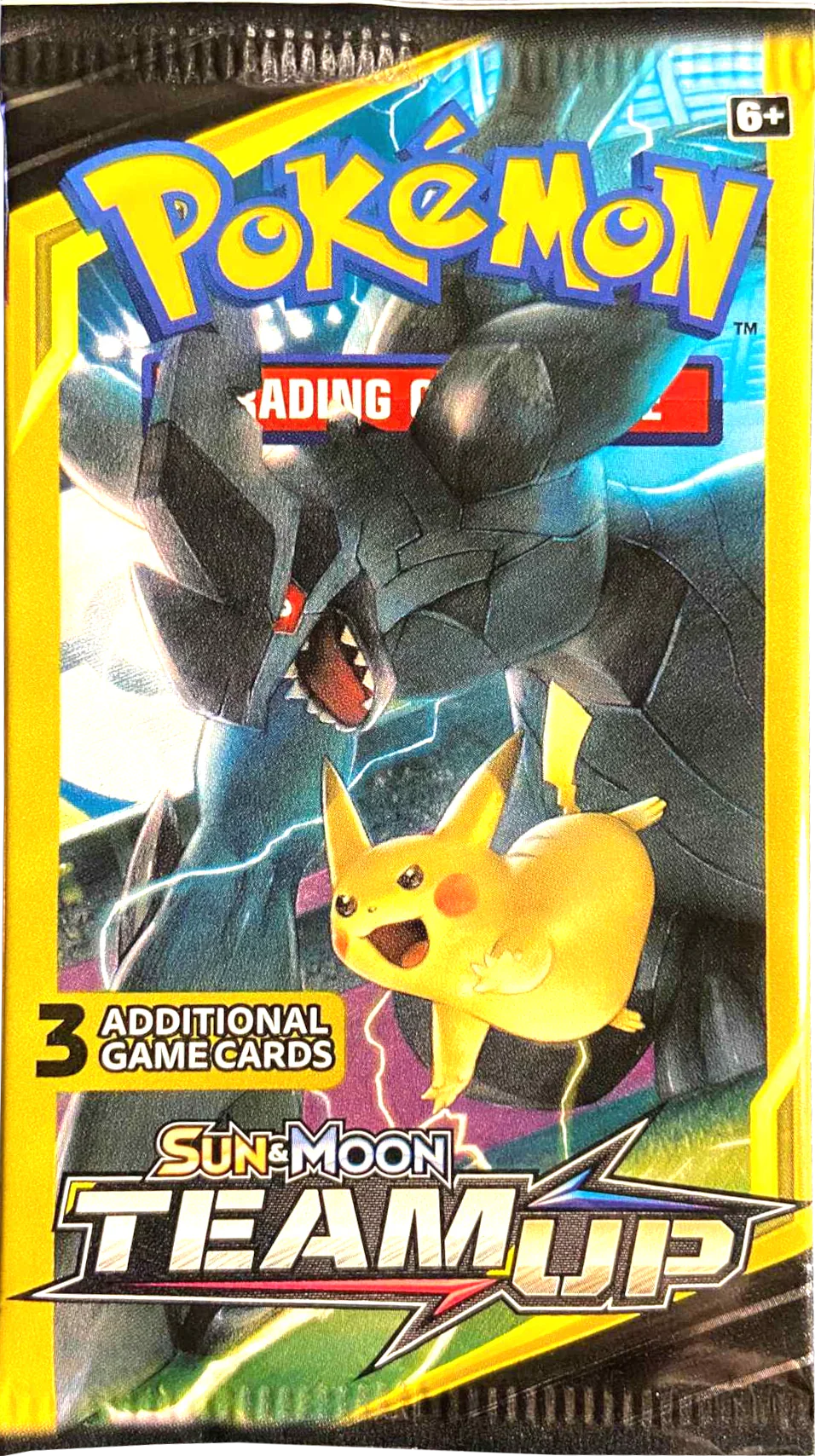 Sun & Moon: Team Up - 3-Cards Booster Pack Trading Card World
