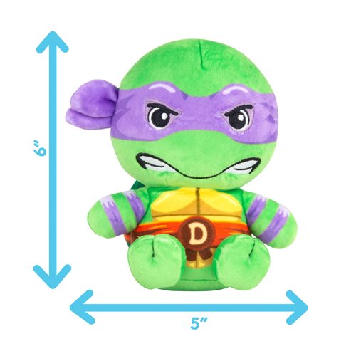Club Mocchi Mocchi Teenage Mutant Ninja Turtles Donatello Junior 6-Inch Plush Collectors Row