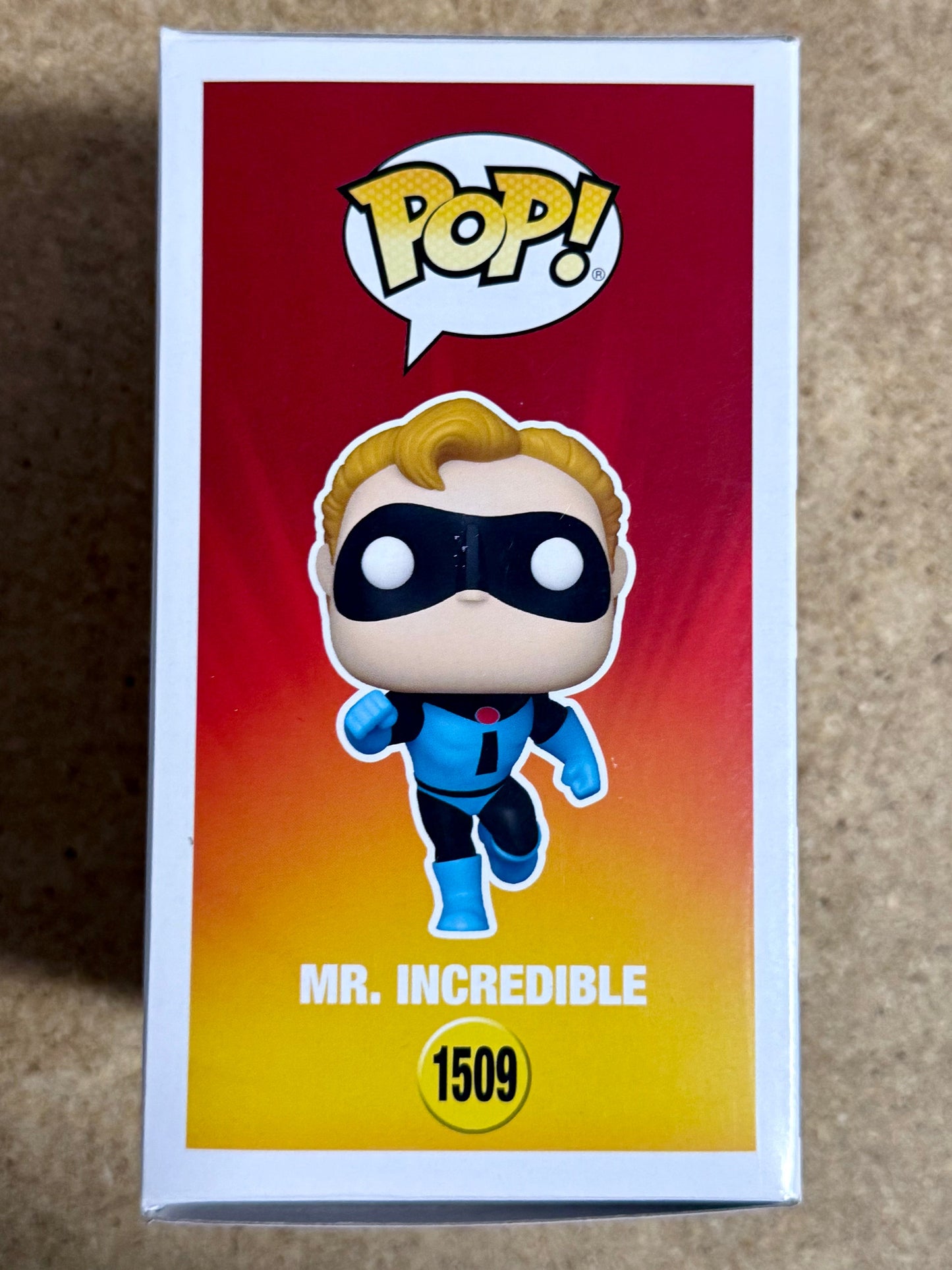 Craig T. Nelson Signed Disney Mr. Incredible Funko Pop! #1509 With JSA COA Mustang Comics