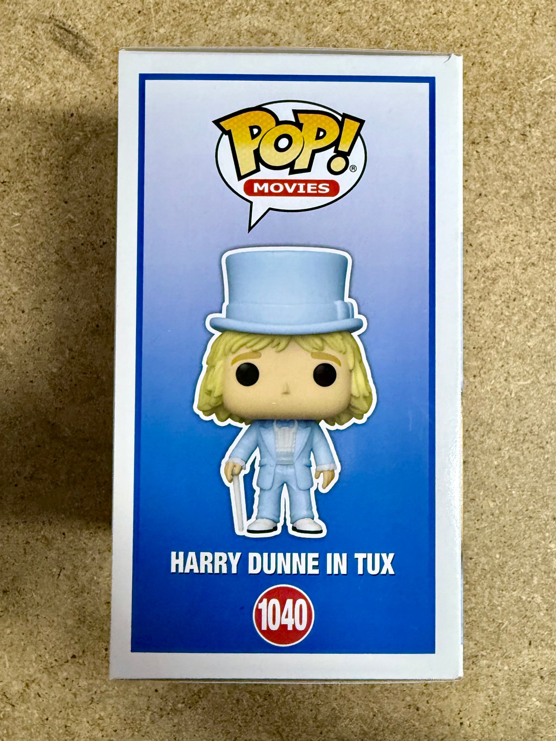 Jeff Daniels Signed Harry Dunne Dumb & Dumber Funko Pop! #1040 With JSA COA Mustang Comics