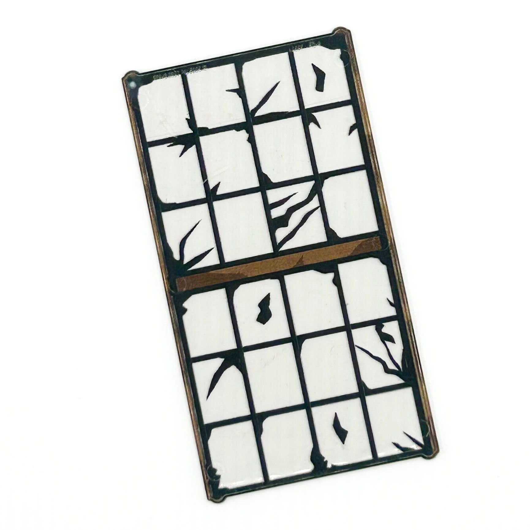 Classic Abandoned Warehouse Window made with LEGO part - B3 Customs B3 Customs