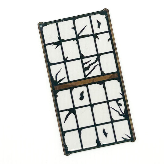 Classic Abandoned Warehouse Window made with LEGO part - B3 Customs B3 Customs