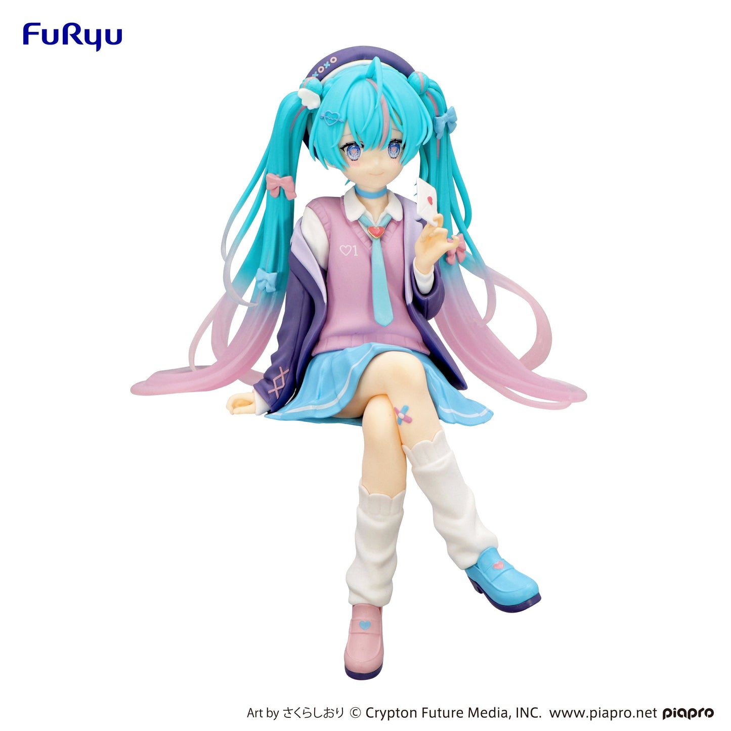 HATSUNE MIKU LOVE BLAZER NAVY COLOR VER. NOODLE STOPPER FIGURE Anime Pop