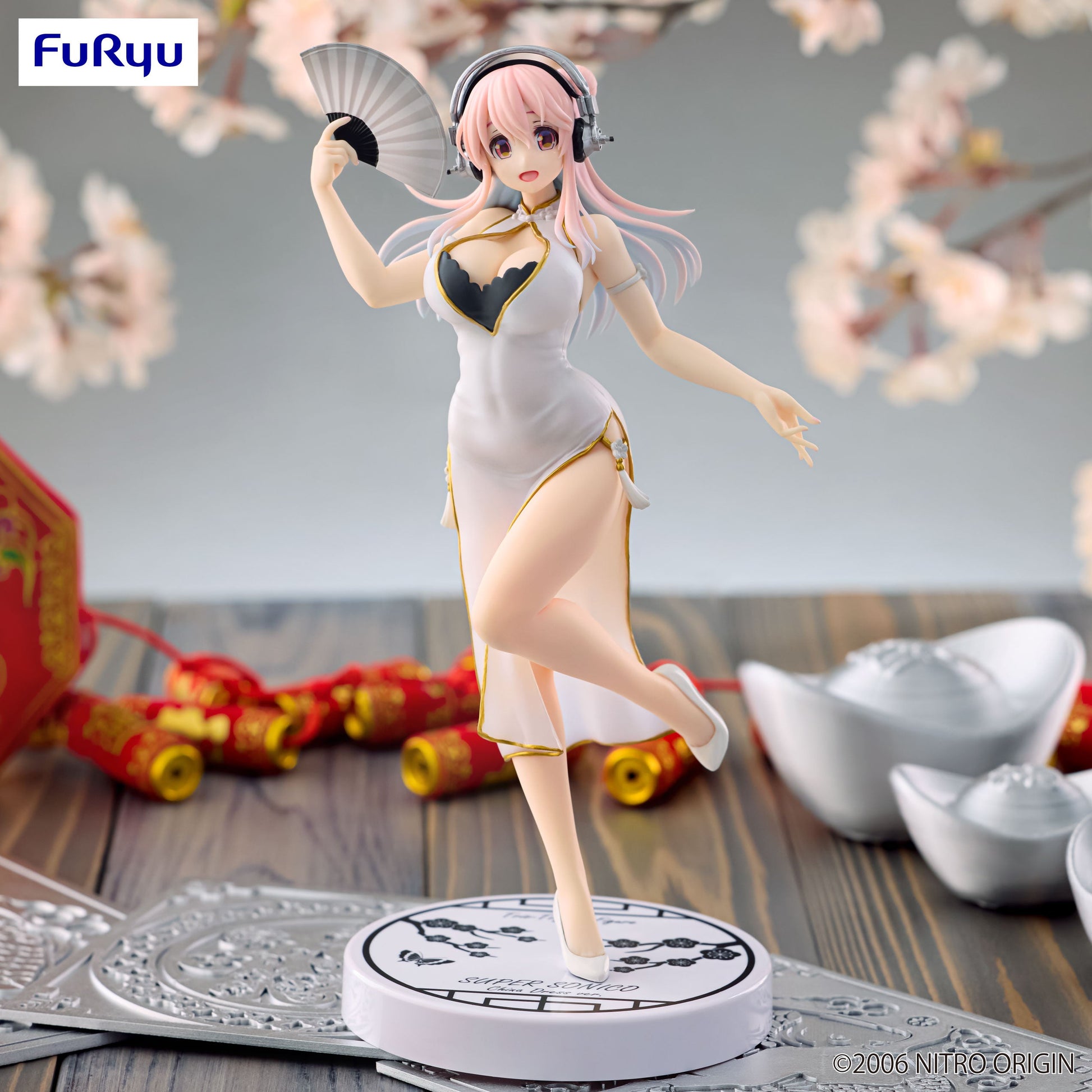 SUPER SONICO - WHITE CHINA DRESS VER. TRIO-TRY-IT FIGURE Anime Pop
