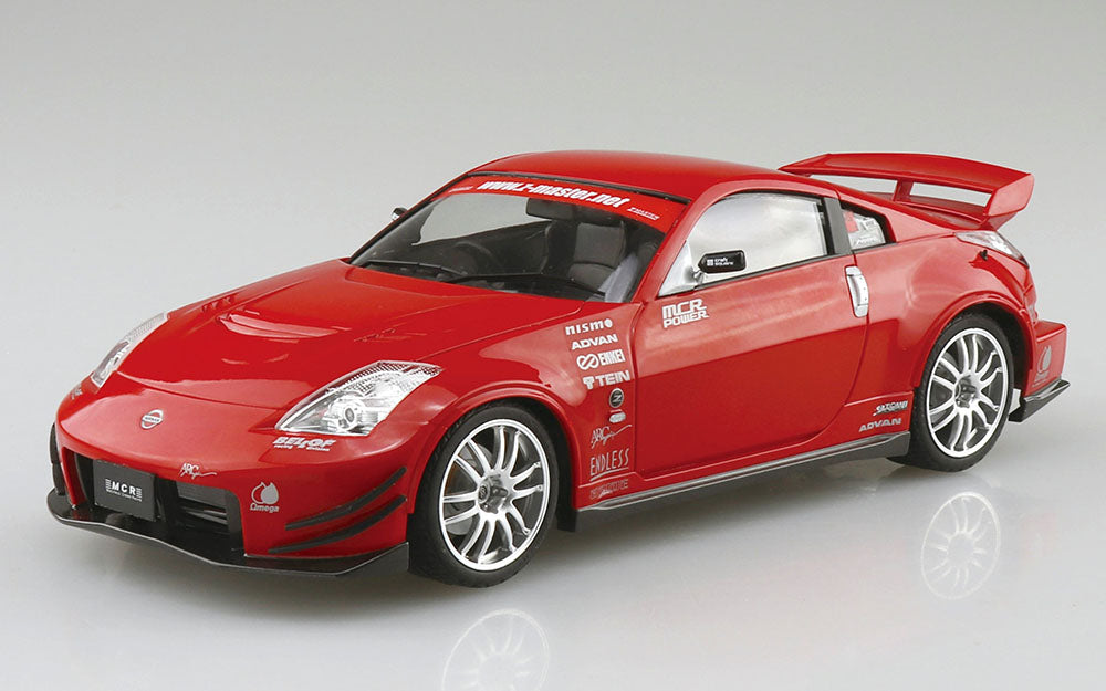 Aoshima 1/24 MCR Z33 Nissan Fairlady Z 2005 Model Kit - JDM Sports Car Super Anime Store