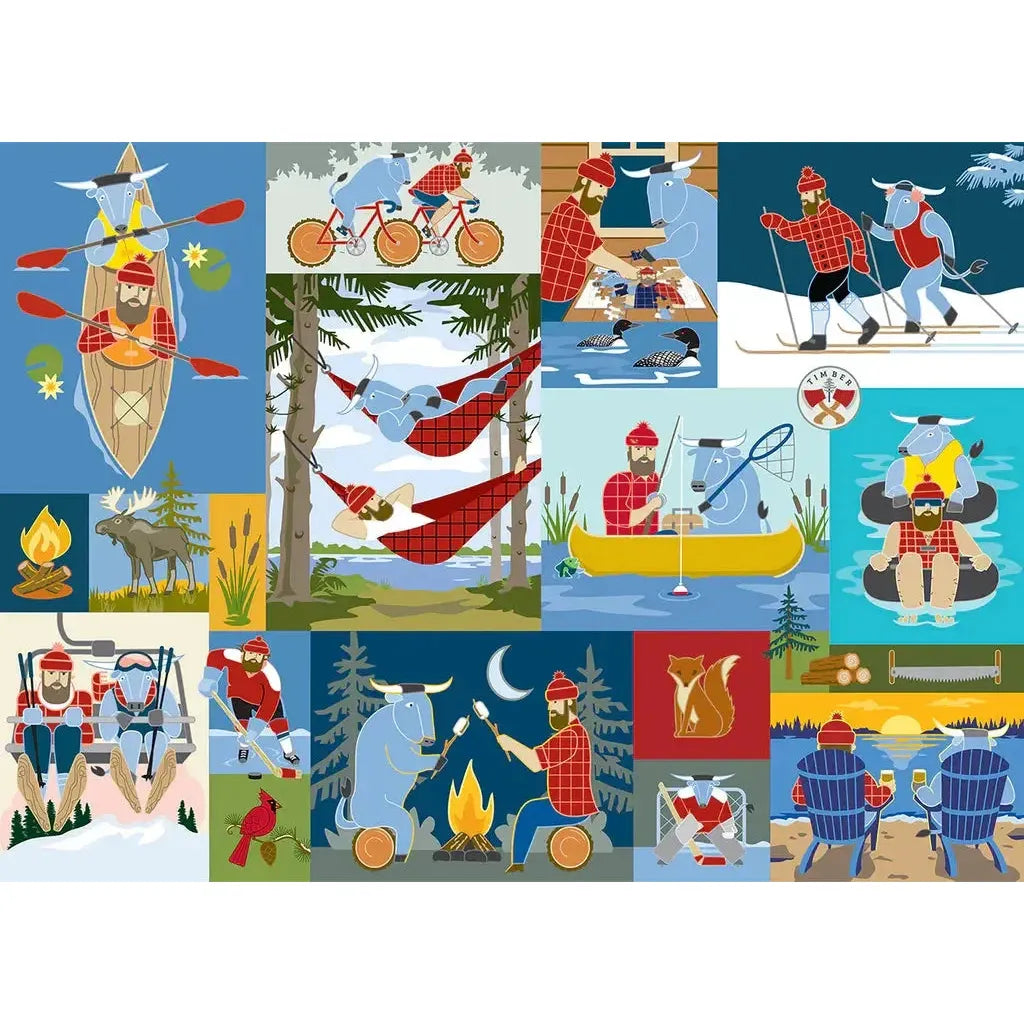 Adventures of Paul & Babe "Something's Amiss!" 1000 Piece Jigsaw Puzzle PuzzleTwist