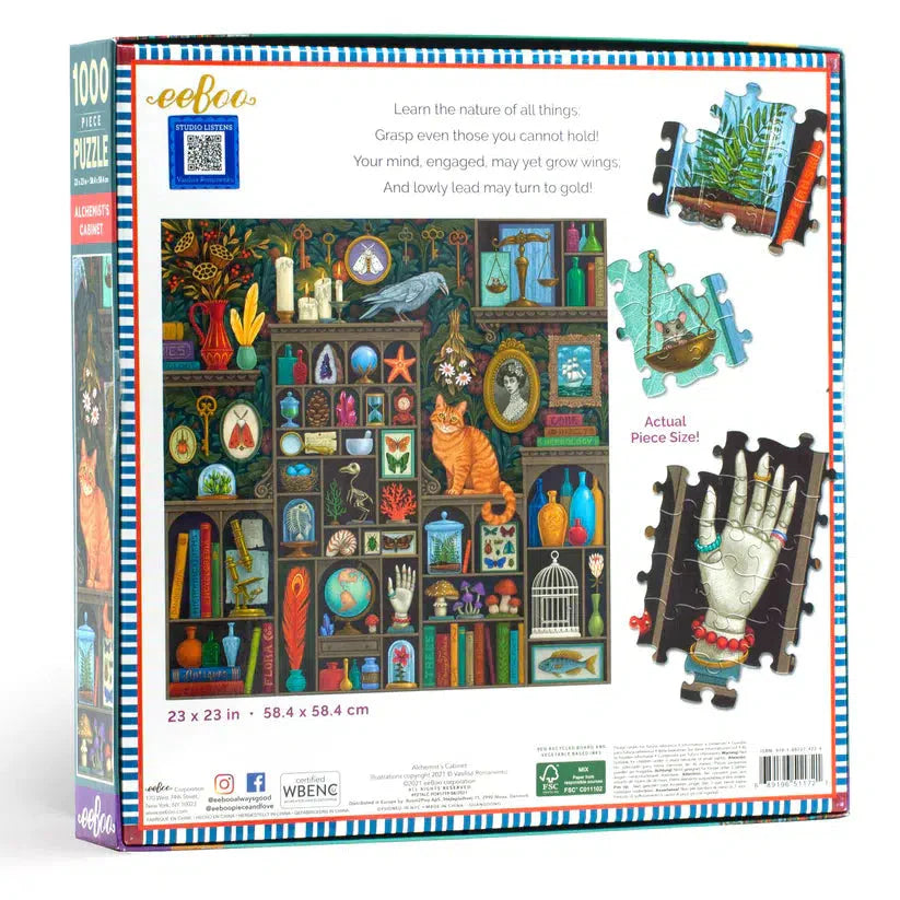 Alchemist's Cabinet 1000 Piece Jigsaw Puzzle eeBoo