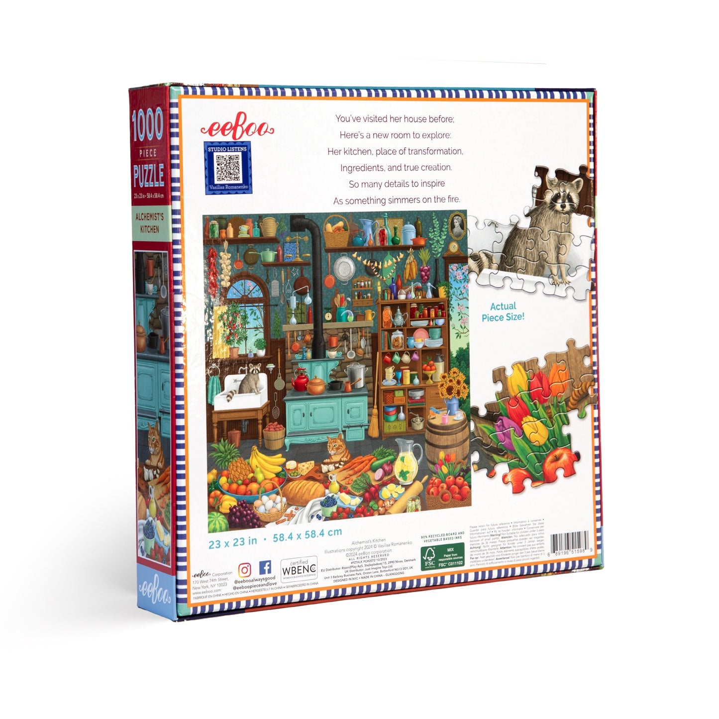 Alchemist's Kitchen 1000 Piece Jigsaw Puzzle eeBoo