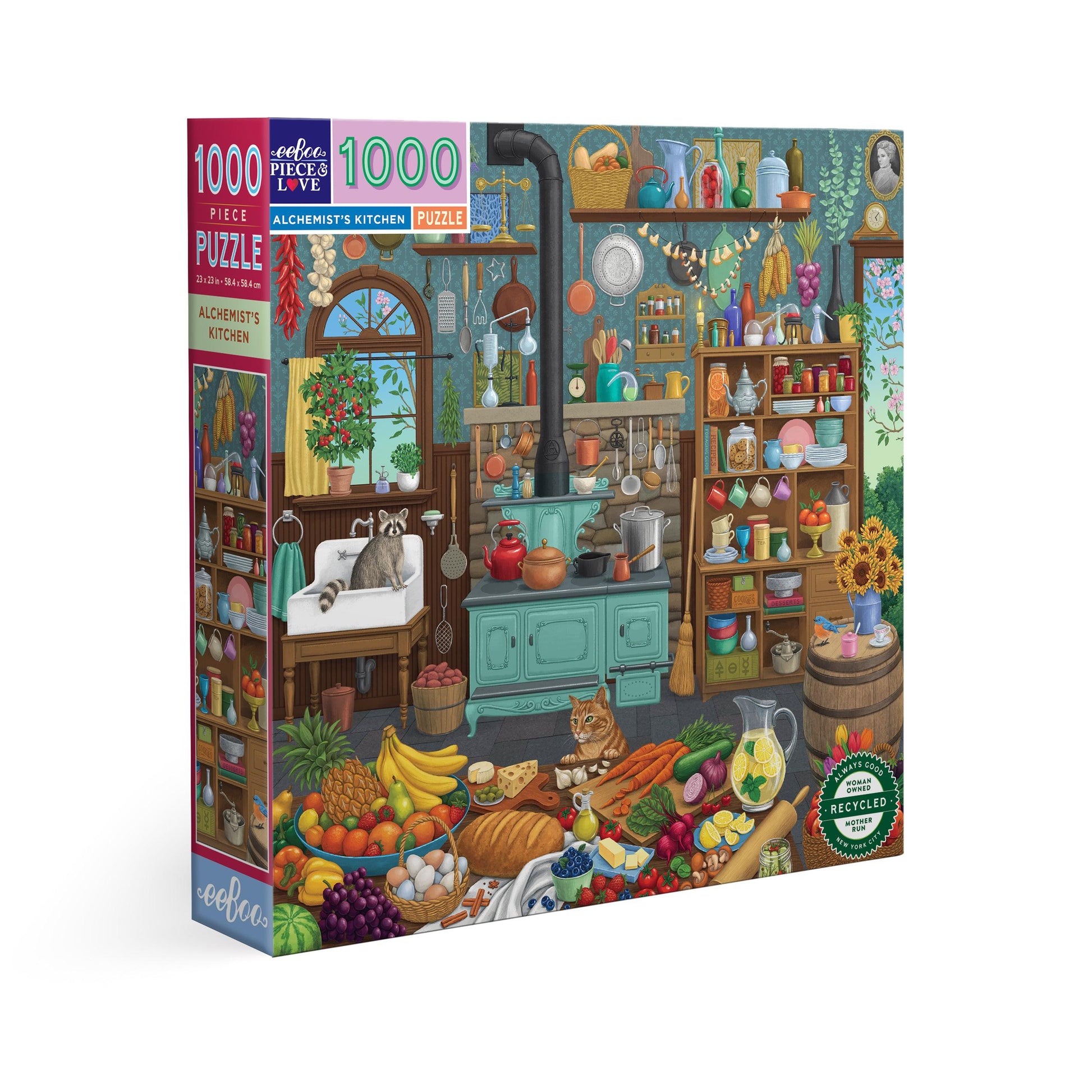 Alchemist's Kitchen 1000 Piece Jigsaw Puzzle eeBoo Puzzle Merchant