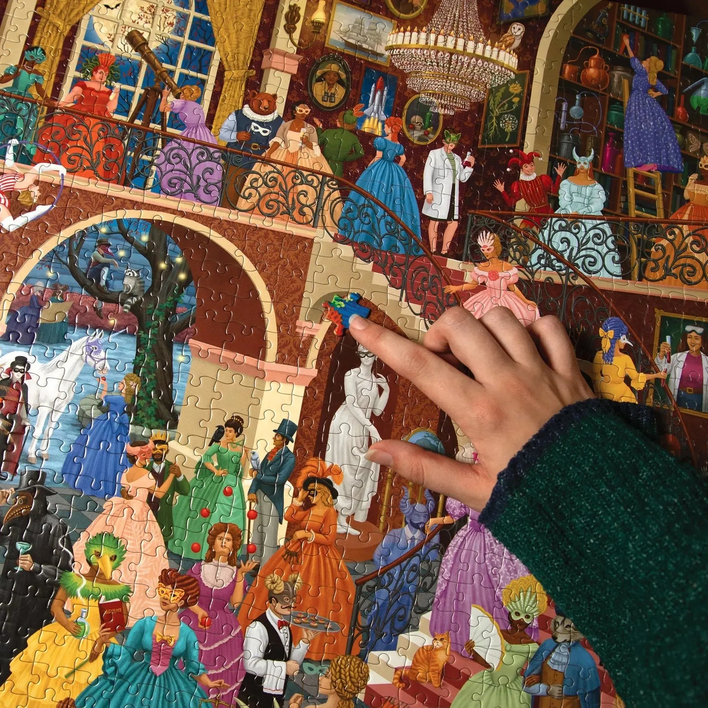 Alchemist's Masquerade 1000 Piece Jigsaw Puzzle eeBoo