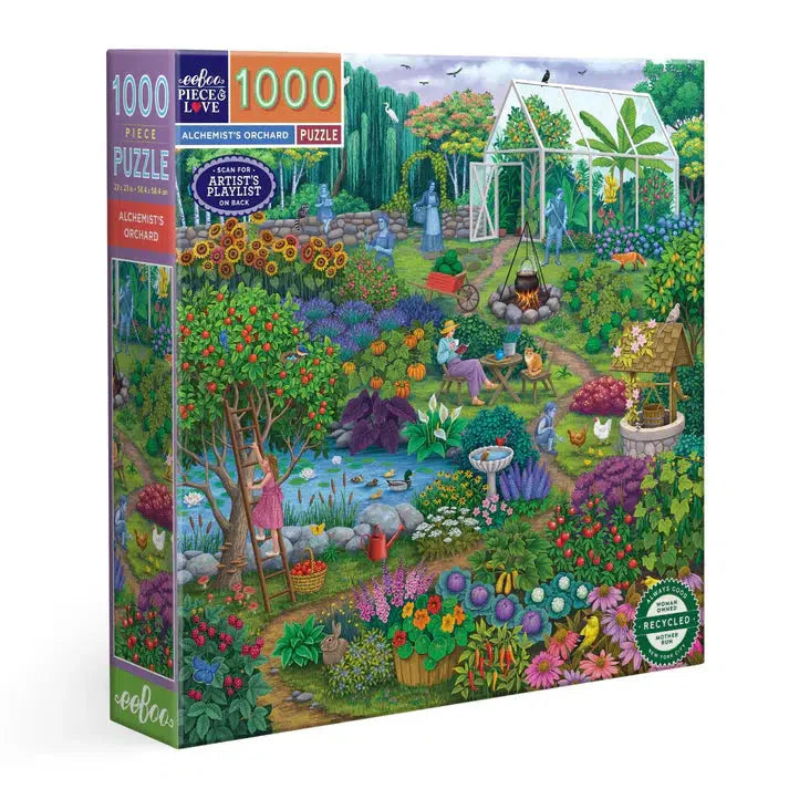 Alchemist's Orchard 1000 Piece Jigsaw Puzzle eeBoo Puzzle Merchant