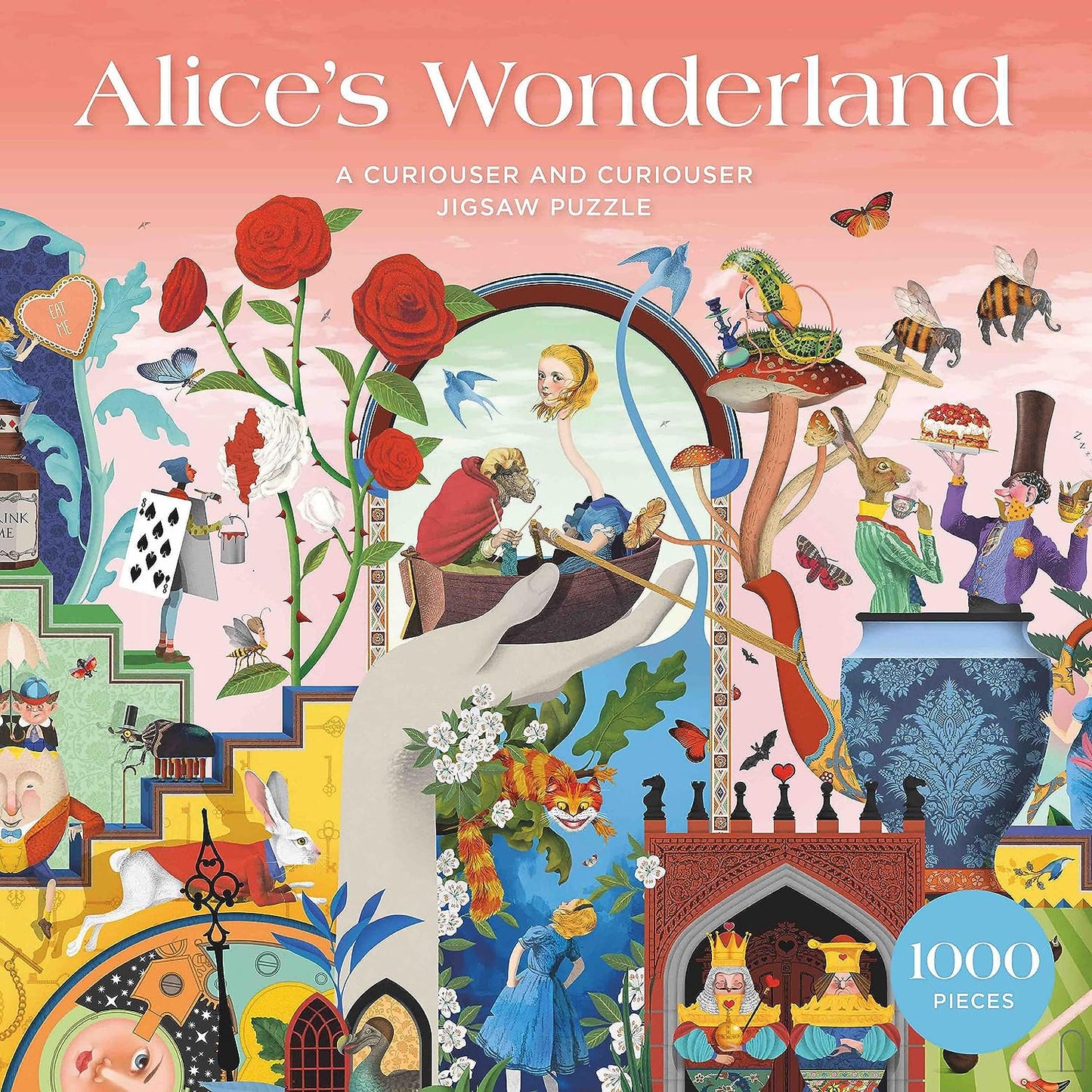 Alice's Wonderland 1000 Piece Jigsaw Puzzle Laurence King Puzzle Merchant