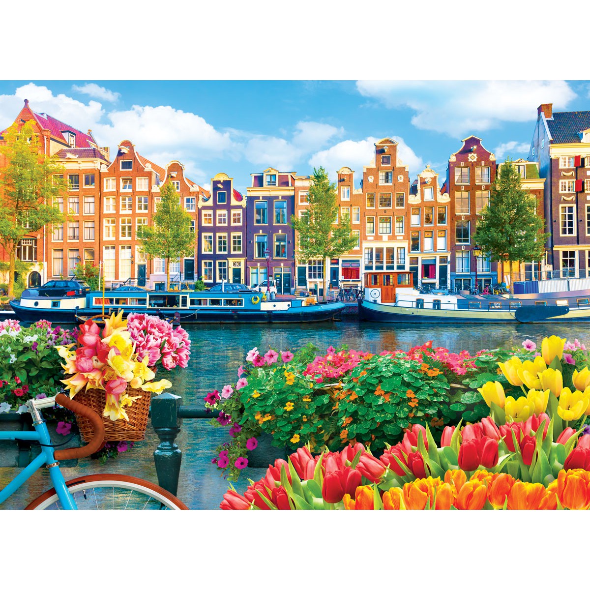 Amsterdam 1000 Piece Jigsaw Puzzle Eurographics