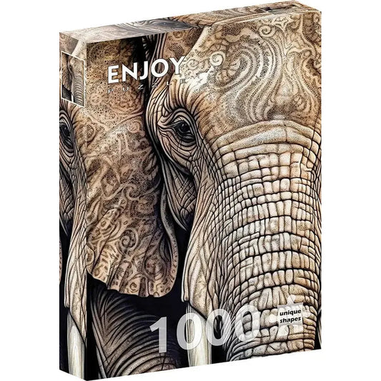 Ancestral Patterns 1000 Piece Jigsaw Puzzle Enjoy