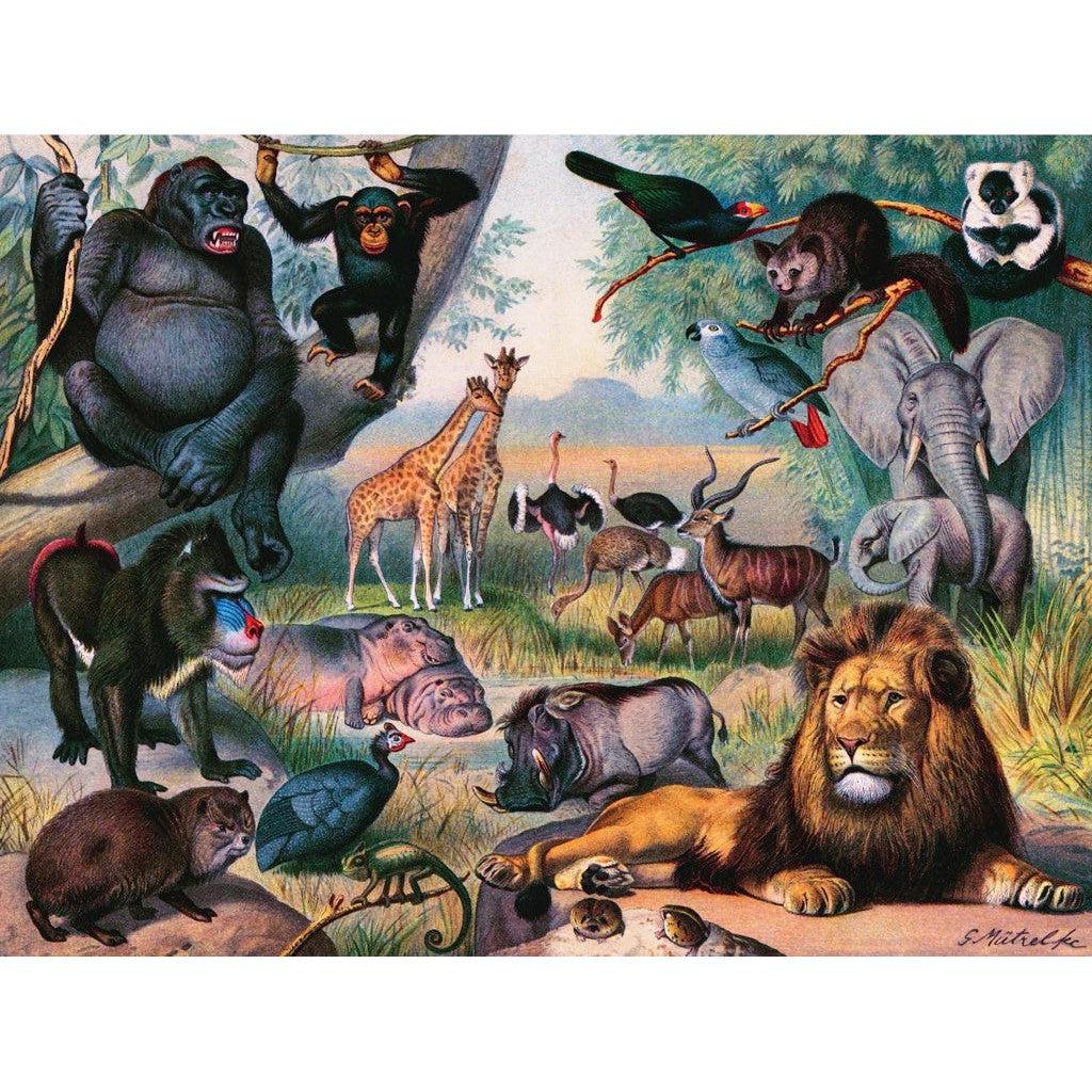 Animals of Africa 1000 Piece Jigsaw Puzzle NYPC