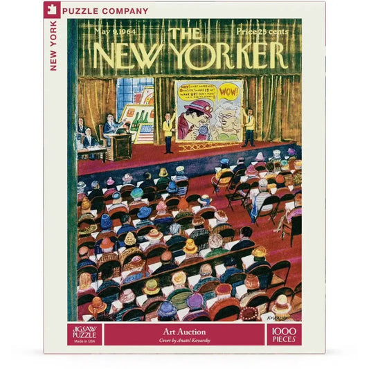 Art Auction 1000 Piece Jigsaw Puzzle NYPC