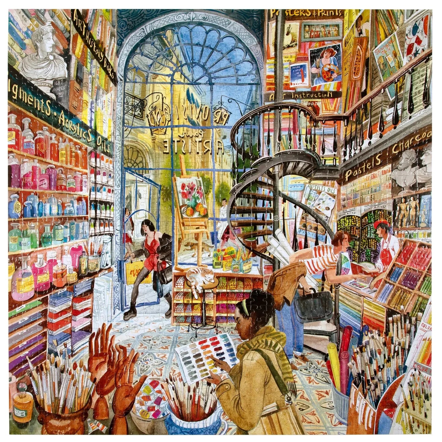 Artist Provisions 1000 Piece Jigsaw Puzzle eeBoo