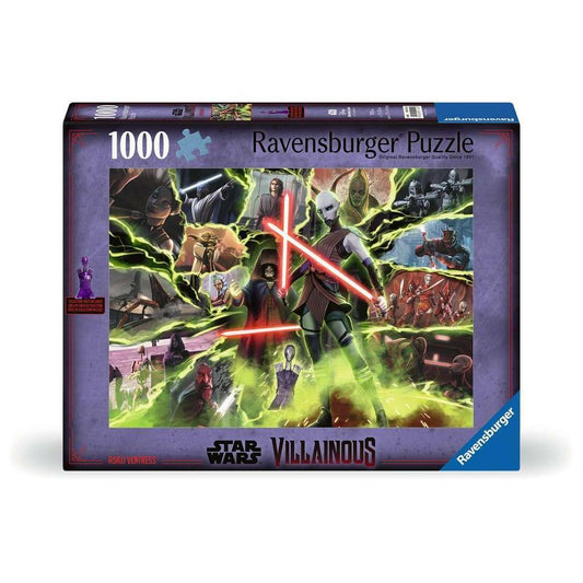 Asajj Ventress "Star Wars Villainous" 1000 Piece Jigsaw Puzzle Ravensburger