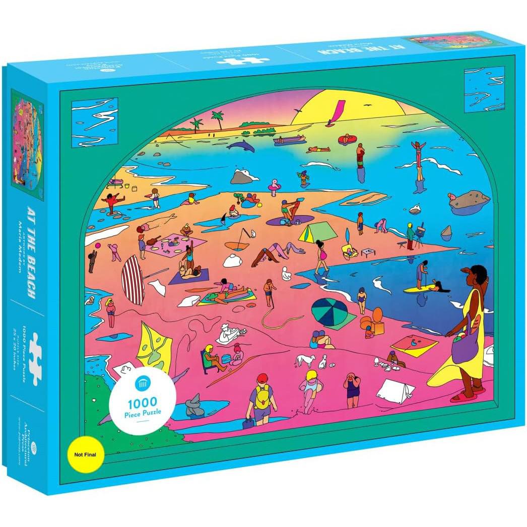At the Beach 1000 Piece Jigsaw Puzzle PA Press Puzzle Merchant