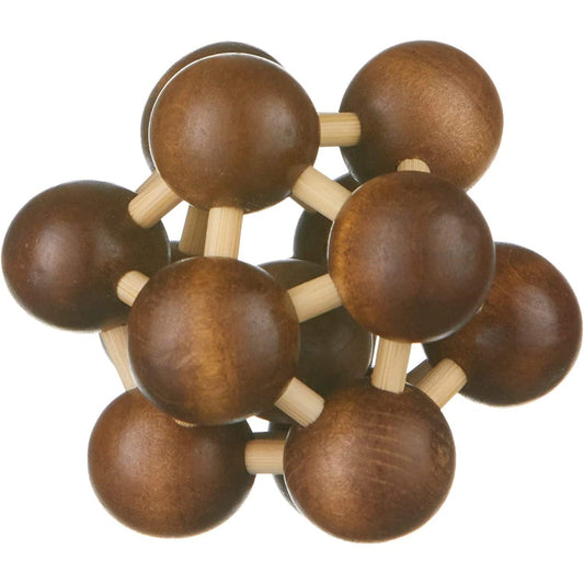 Atom 3D Wooden Puzzle Fridolin Puzzle Merchant