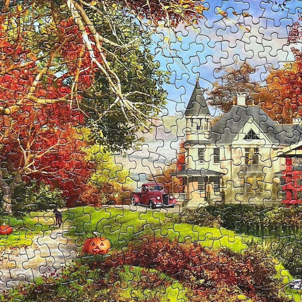 Autumn Barn 1000 Piece Jigsaw Puzzle Springbok