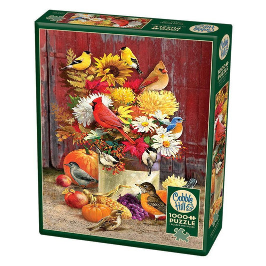 Autumn Bouquet 1000 Piece Jigsaw Puzzle Cobble Hill Puzzle Merchant