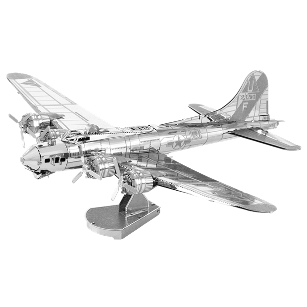 B-17 Flying Fortress 3D Steel Model Kit Metal Earth Puzzle Merchant