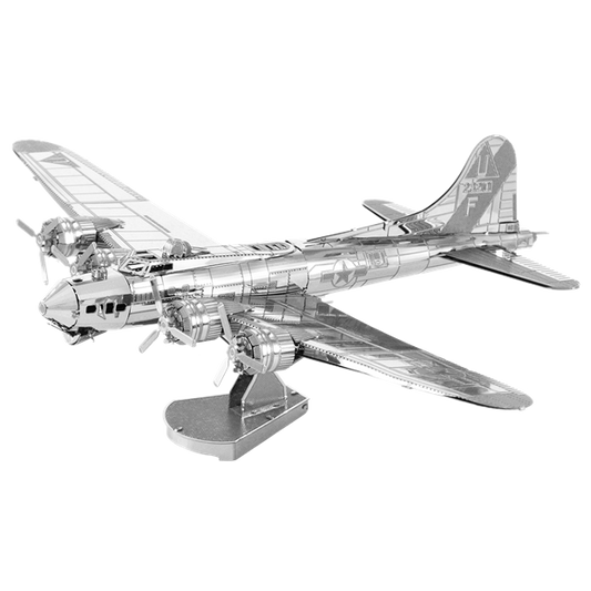 B-17 Flying Fortress 3D Steel Model Kit Metal Earth Puzzle Merchant