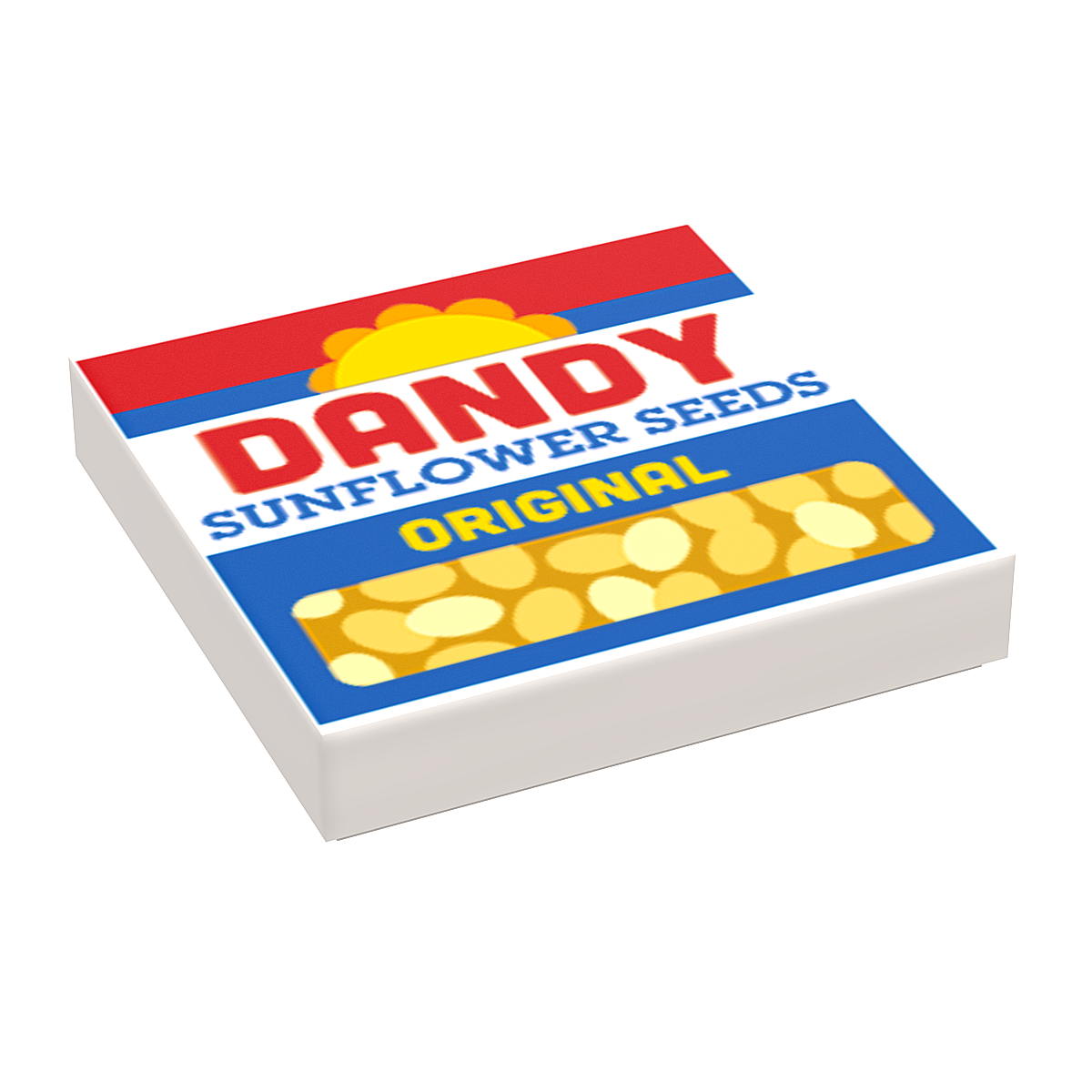 Dandy Sunflower Seeds made using LEGO parts B3 Customs