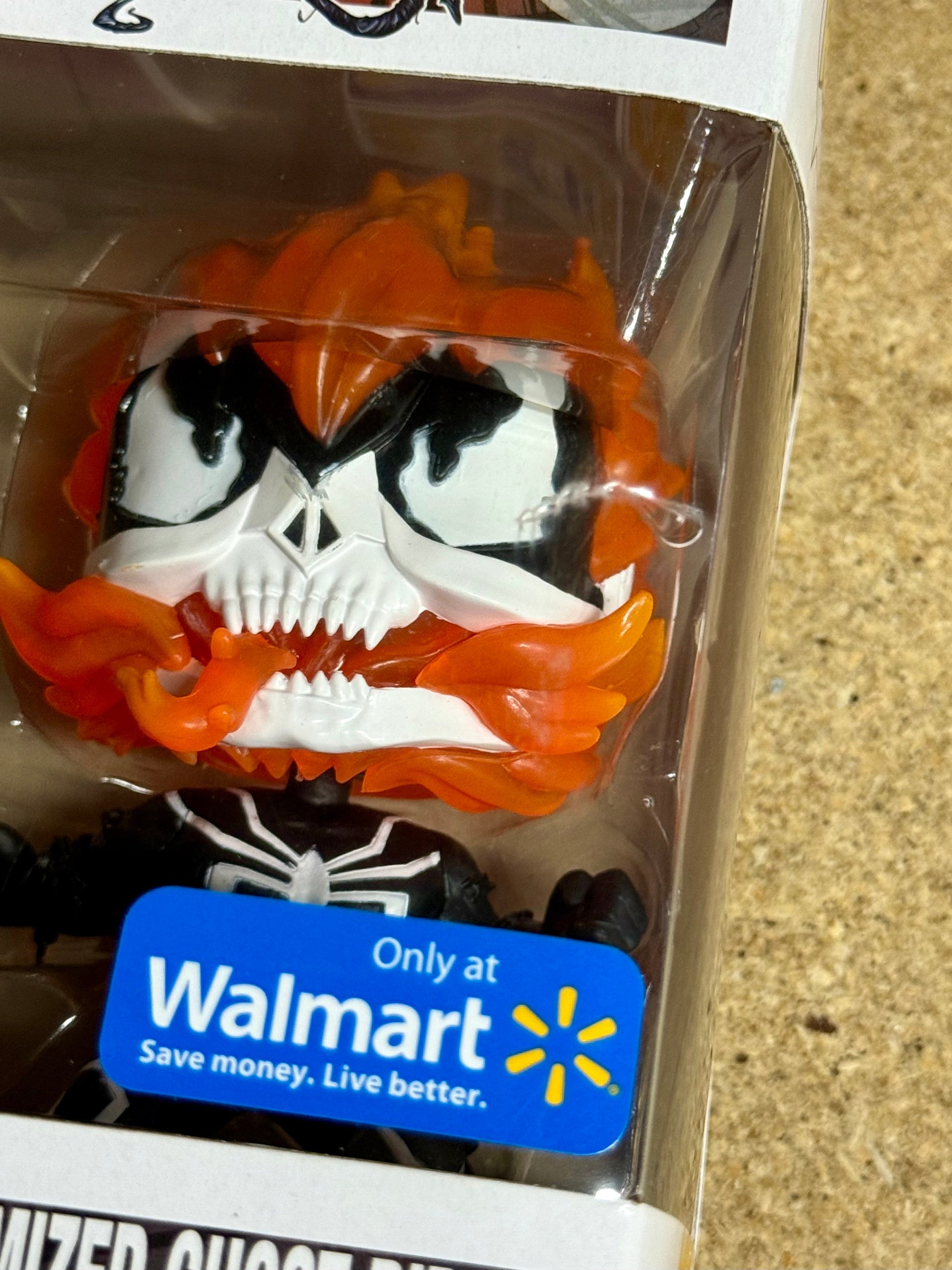Funko Pop! Marvel Venomized Ghost Rider #369 Venom Walmart 2018 Exclusive Mustang Comics