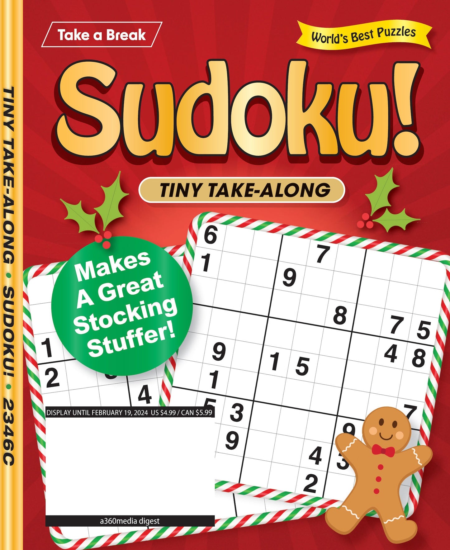 Pocket Sudoku - Tiny Take-a-long (Pocket Size) Magazine Shop US