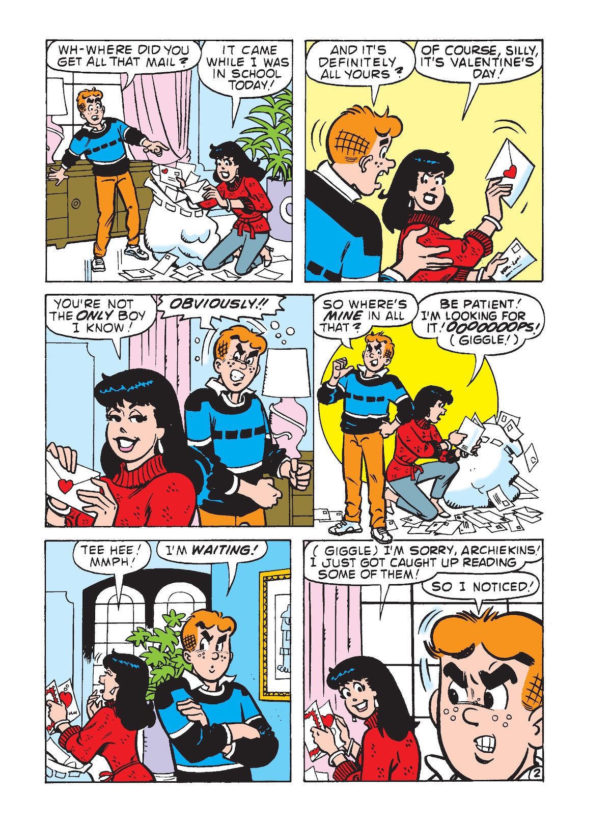 Archie - Archie Showcase Digest 25.01.31: World Of Archie Jumbo Comics, The Archie Library Issue 22, Archie's Valentine's Special, Featuring Heart Warming Stories, Puzzles, Hearts, Candy & More! Magazine Shop US