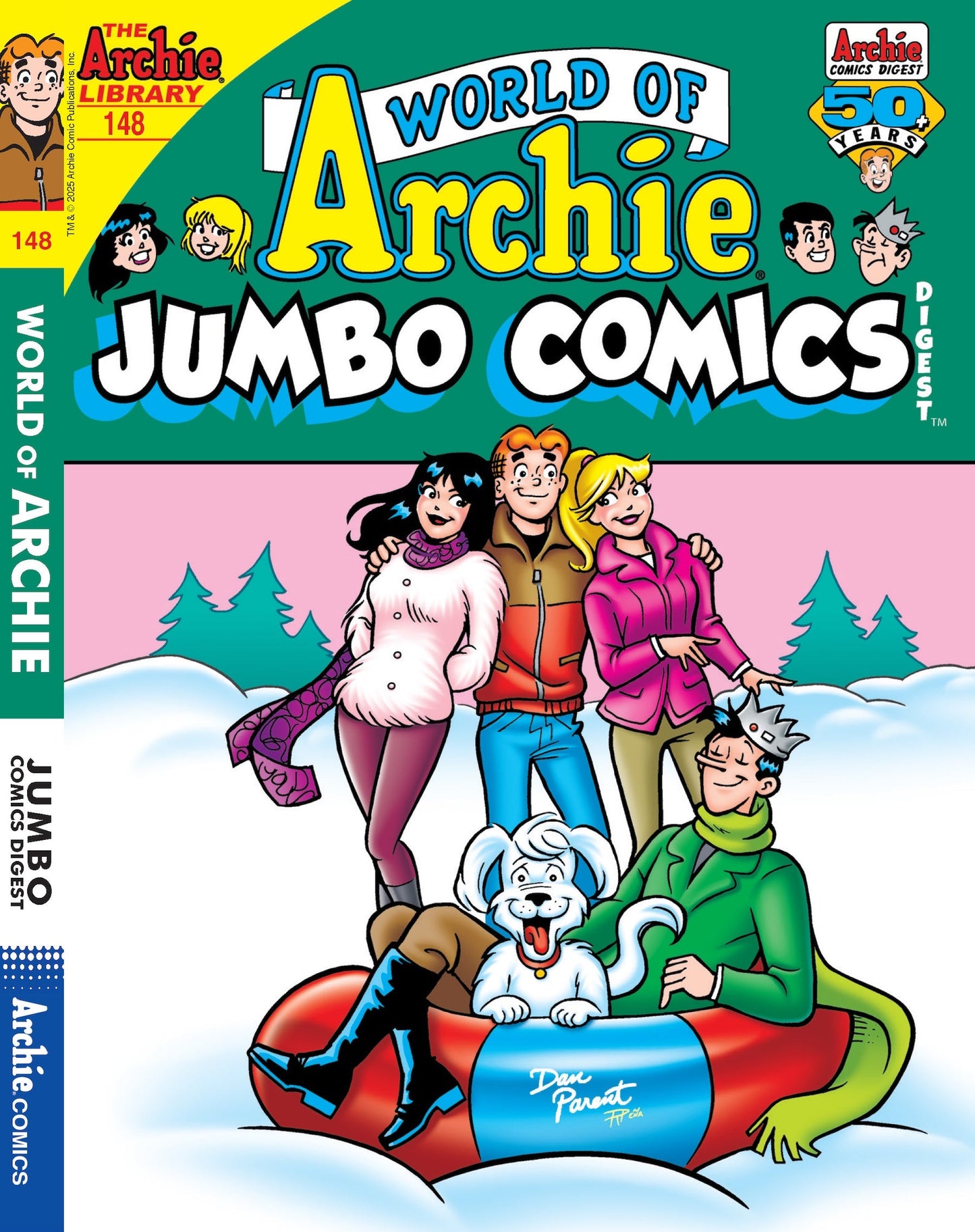Archie - 25.02.28: World Of Archie Jumbo Comics, The Archie Library #148, Winter Edition, Adventures With The Riverdale Gang! Magazine Shop US