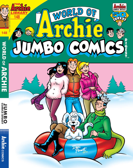 Archie - 25.02.28: World Of Archie Jumbo Comics, The Archie Library #148, Winter Edition, Adventures With The Riverdale Gang! Magazine Shop US