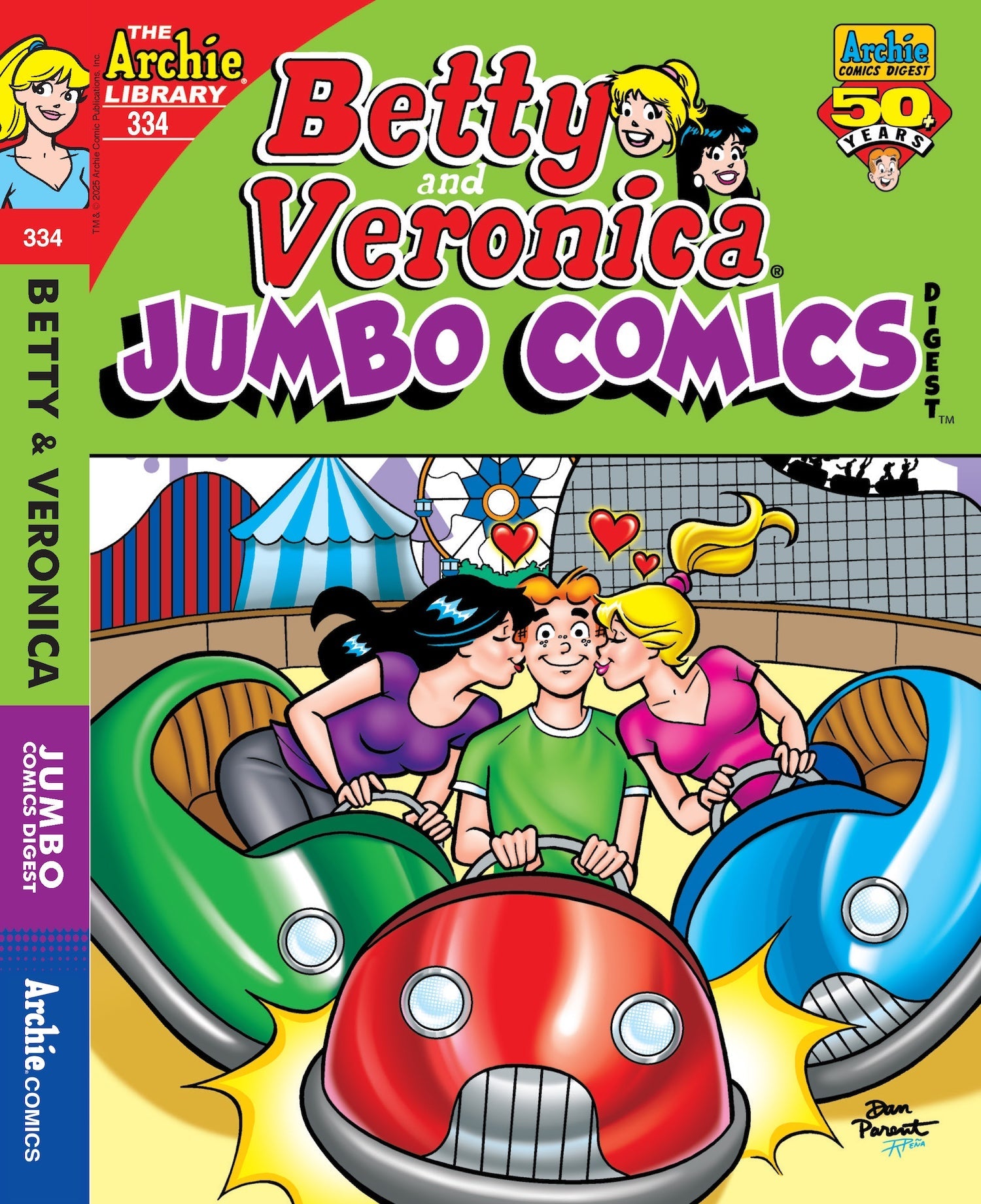 Archie - Jughead 25.04.02: Betty and Veronica Jumbo Comics, The Archie Library #334, Betty & Veronica Get Jobs For Concert Tickets, Jinx Holliday Chaos, Toni Vs Daisy For Serpent Leadership & More! Magazine Shop US