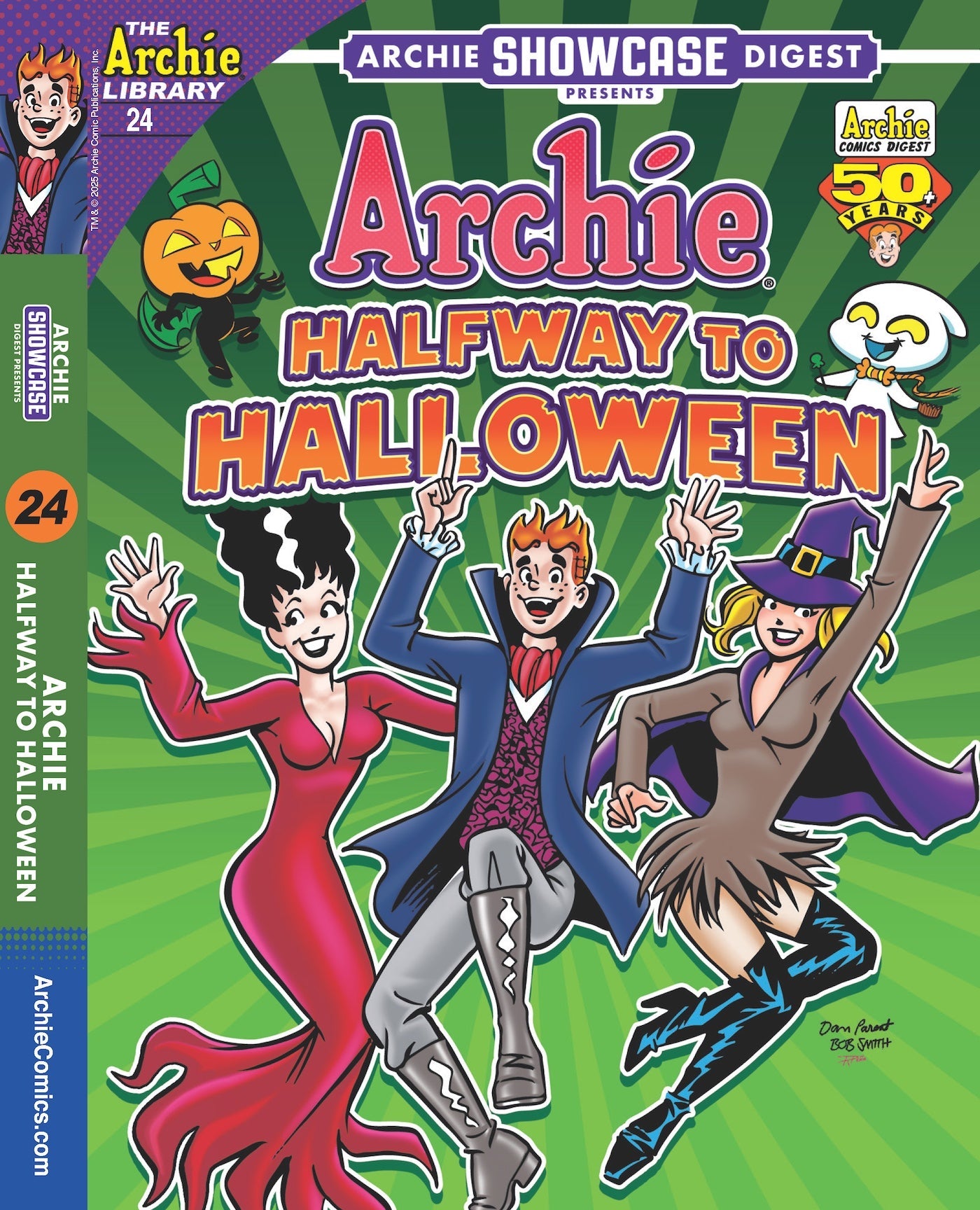 Archie - Jughead 25.06.20: Archie Showcase Digest, Jumbo Comics, The Archie Library #24, Halfway To Halloween Special, Archie & The Gang Are In The Full Spirit Of The Spooky Season! Magazine Shop US