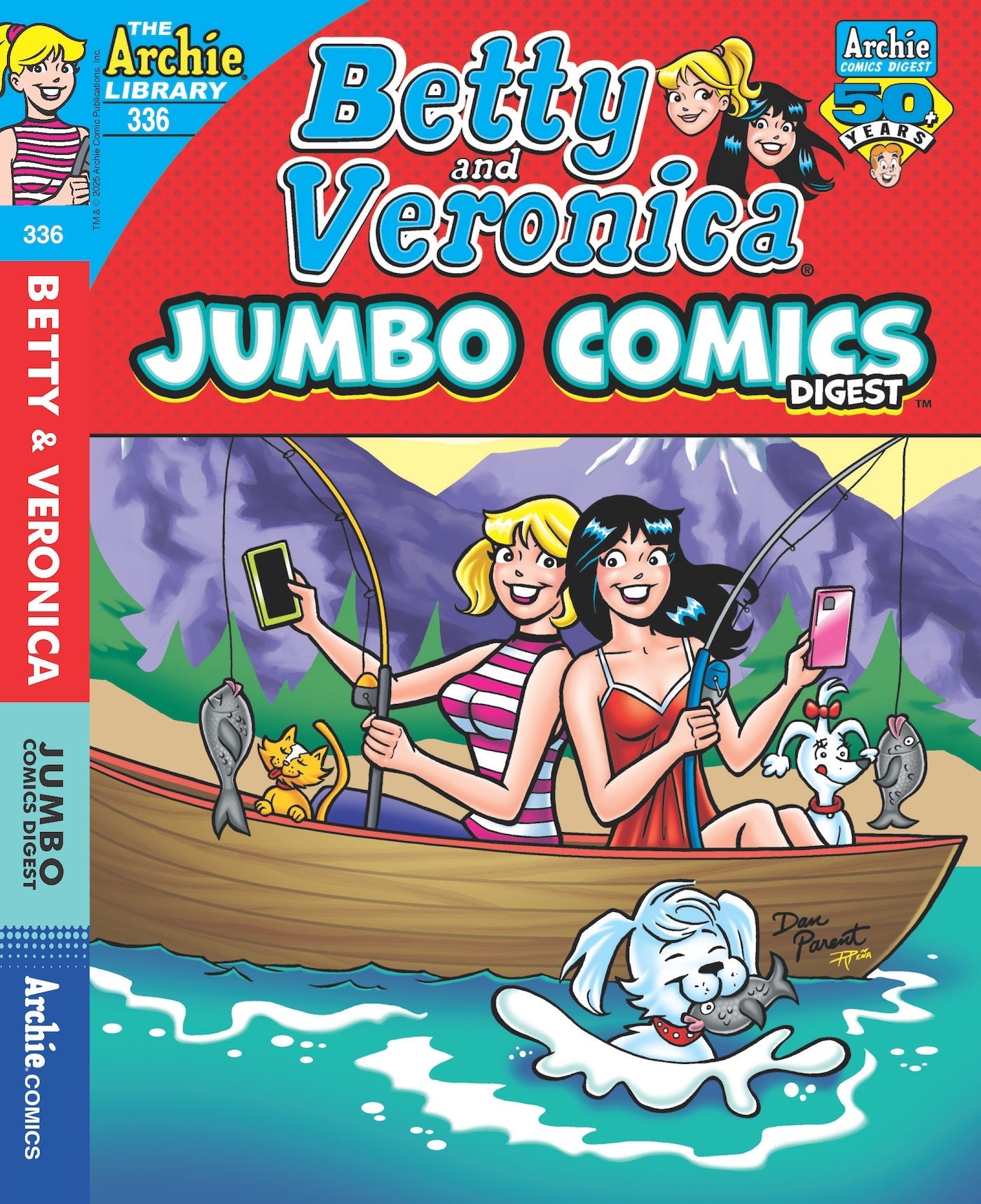 Archie - Betty and Veronica 25.07.11: World of Archie, Betty and Veronica Jumbo Comics, The Archie Library #336, Graphic Novels, Beach Bash, Swimsuit Fashion Trends, Summer Adventures & More! Magazine Shop US
