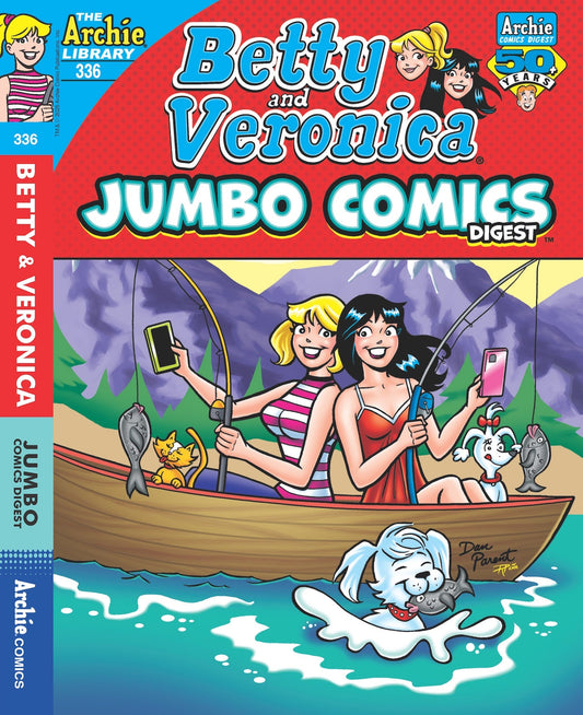 Archie - Betty and Veronica 25.07.11: World of Archie, Betty and Veronica Jumbo Comics, The Archie Library #336, Graphic Novels, Beach Bash, Swimsuit Fashion Trends, Summer Adventures & More! Magazine Shop US