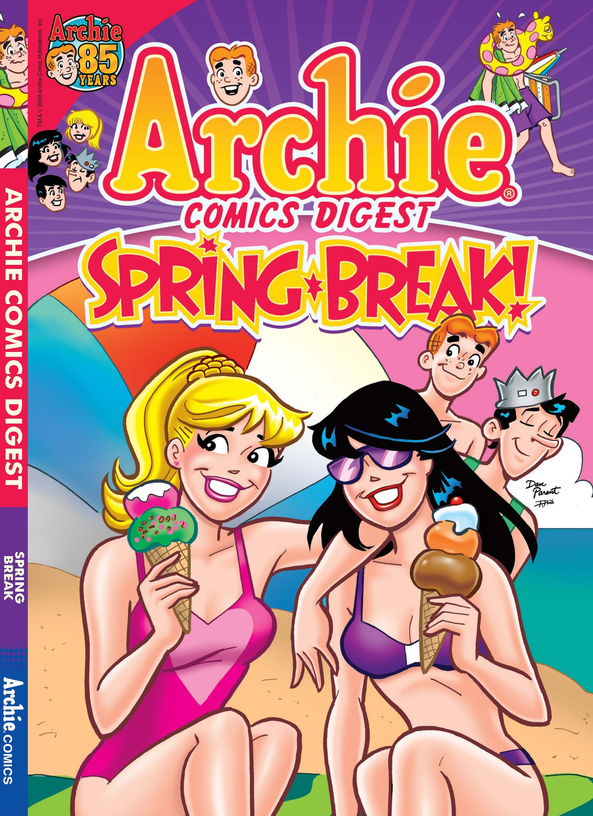 Archie - 26.02.20: World of Archie Jumbo Comics, The Archie Library, Archie, Jughead, Betty & Veronica Embark On A Spring Break Adventure, Dating Dilemmas, Picnic Pandemonium, Blooming Romance & More! Magazine Shop US