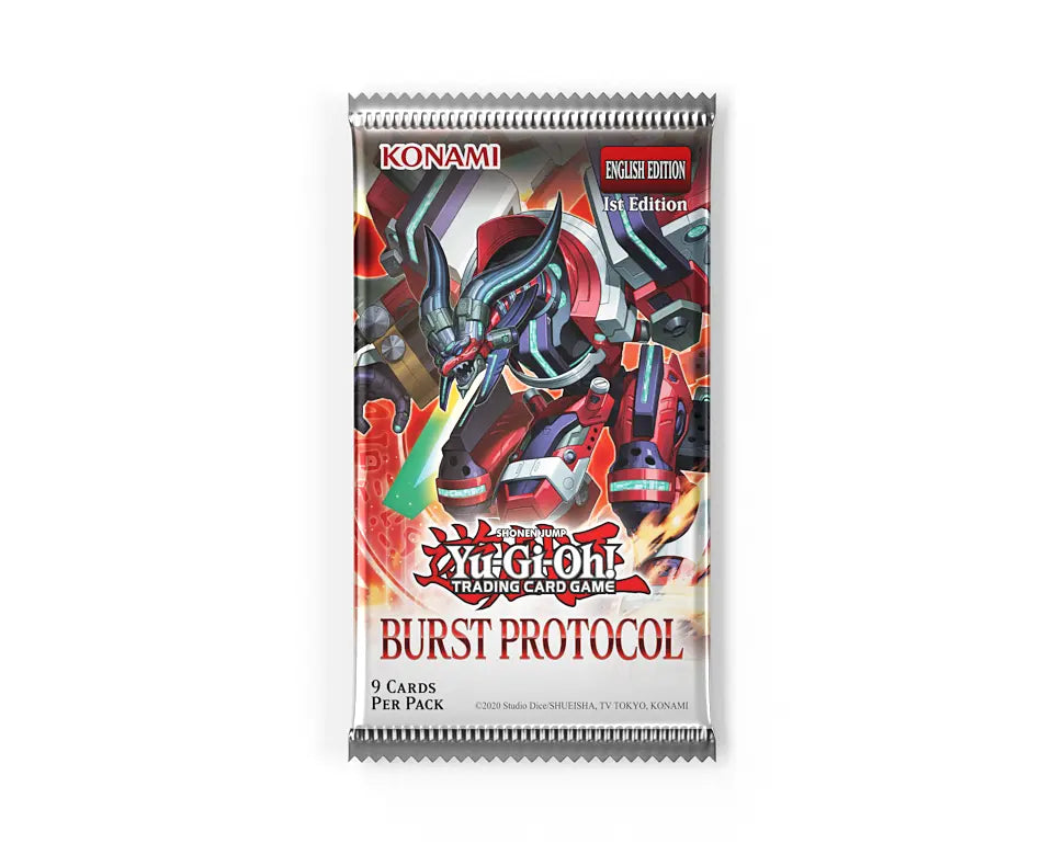 Yu-Gi-Oh TCG Burst Protocol Booster Pack - Konami Official Super Anime Store