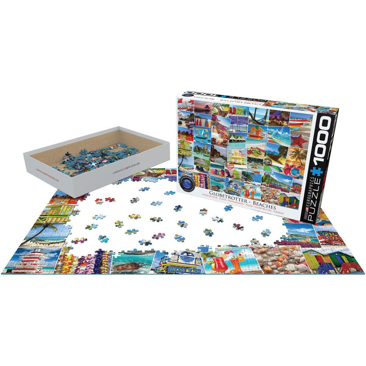 Beaches Globetrotter 1000 Piece Jigsaw Puzzle Eurographics