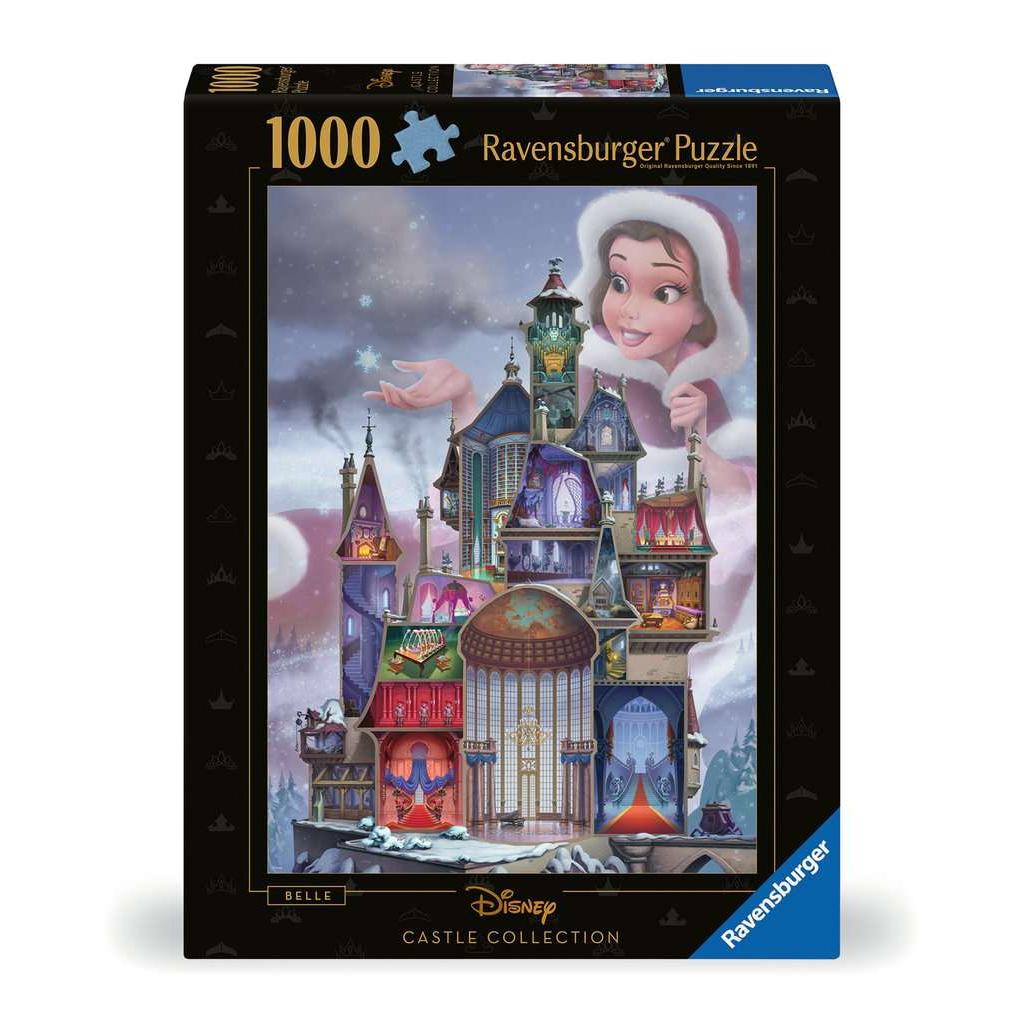 Belle "Disney Castle Collection" 1000 Piece Jigsaw Puzzle Ravensburger