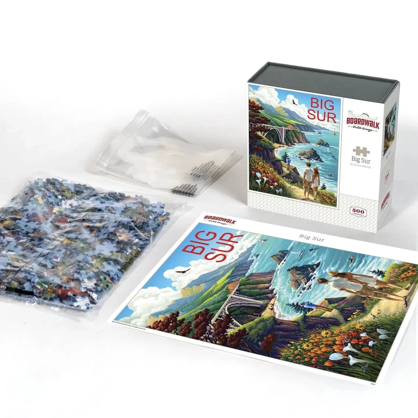 Big Sur 500 Piece Jigsaw Puzzle Boardwalk