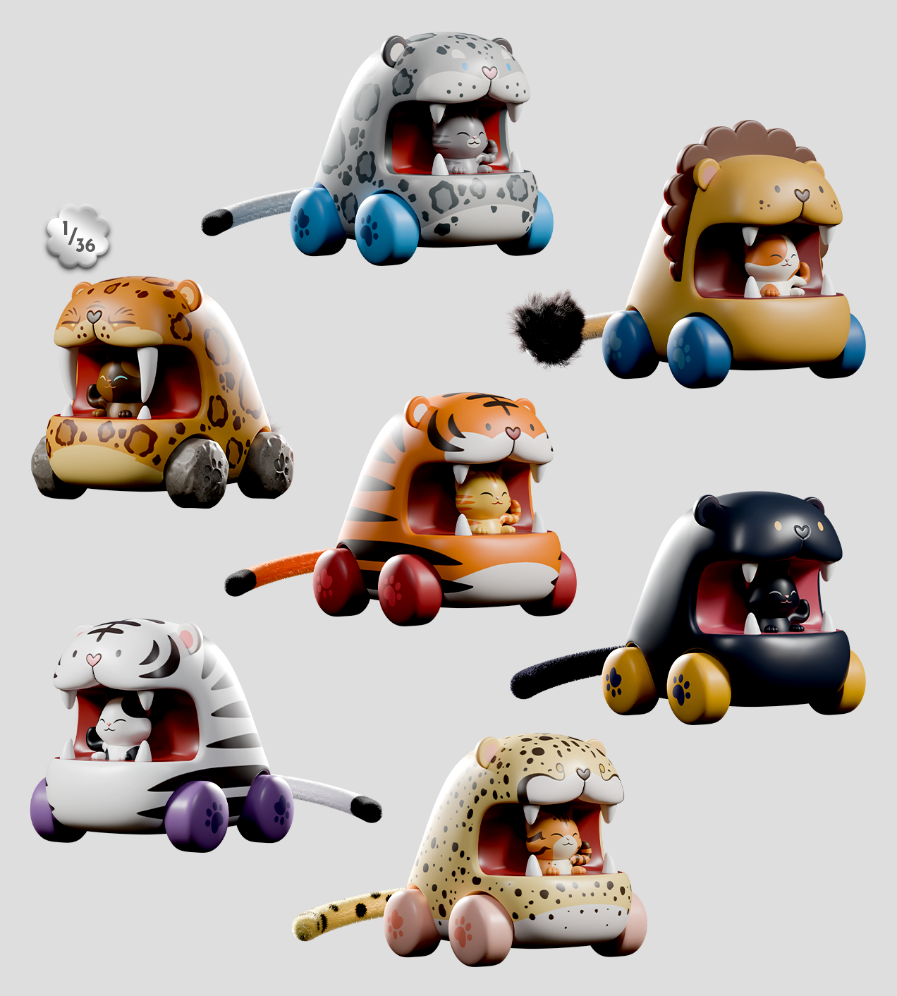 Big Top Chomps Blind Box (1 Blind Box) Super Anime Store