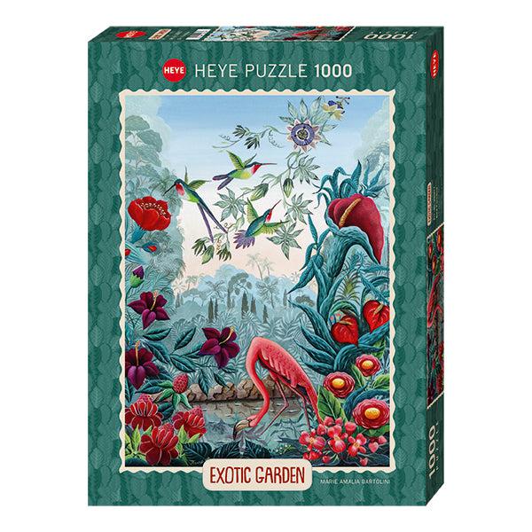 Bird Paradise Exotic Garden 1000 Piece Jigsaw Puzzle Heye Puzzle Merchant
